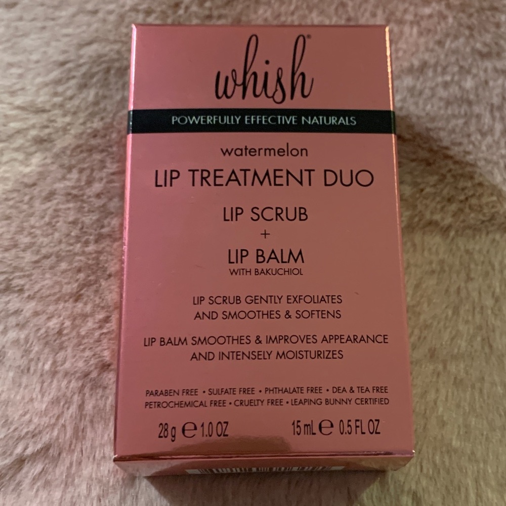 Brand new in box Whish lip duo treatment